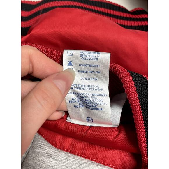 MLB General Merchandise Arizona DiamondBacks Full Zip Varsity Jacker Red Kids 8 - Picture 11 of 12